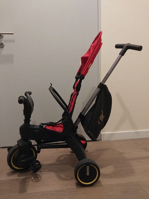 DOONA Liki trike Rowerek Trzykołowy Składany 5w1  czerwony  Flame Red