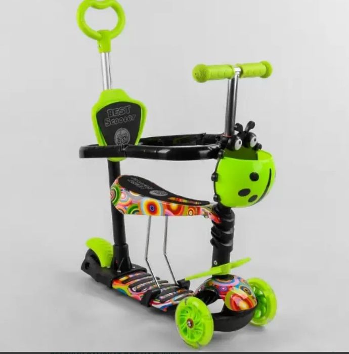 Дитячий самокат 5 в 1 Best Scooter