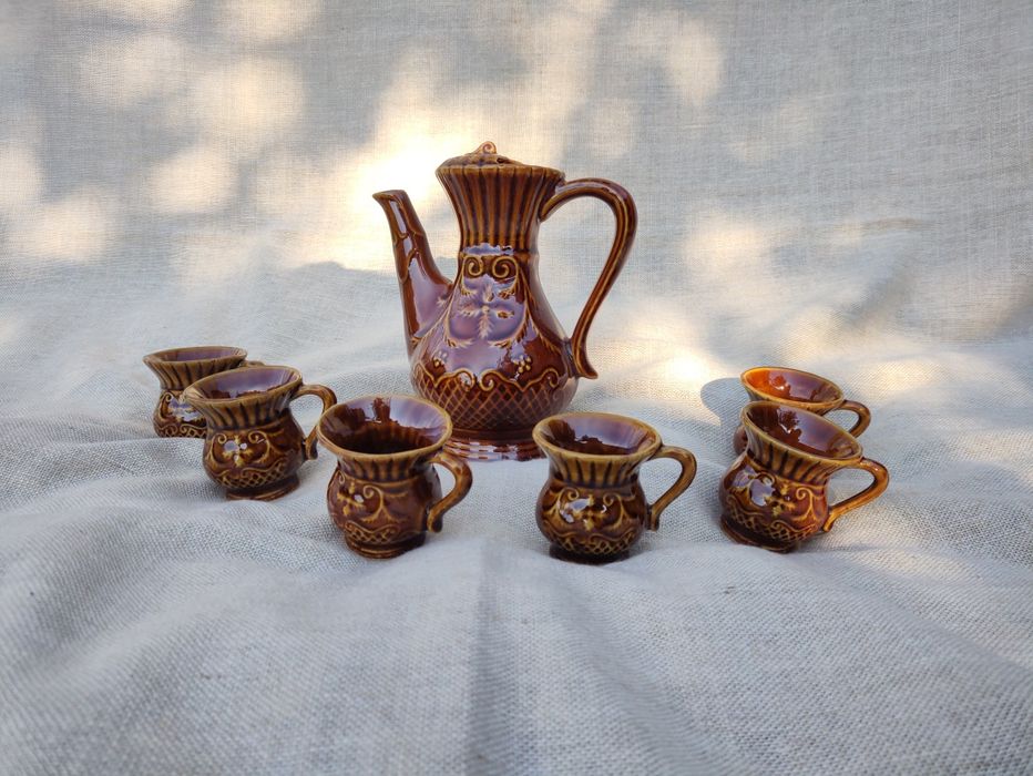 Ceramiczny zestaw kawowy