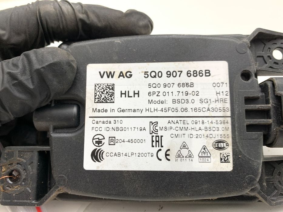 RADAR DISTRONIC SKODA SUPERB III 5Q0907686B STEROWNIK
