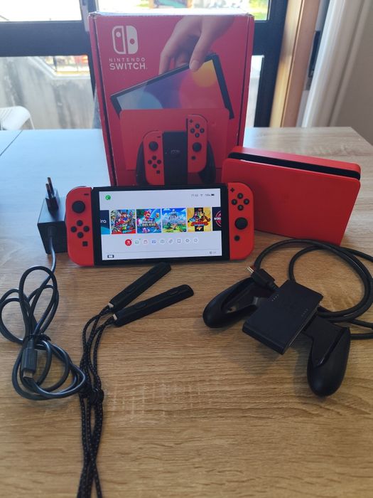 Nintendo Switch OLED desbloqueada
