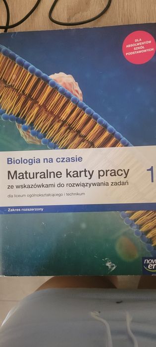 Maturalne karty pracy biologia na czasie 1