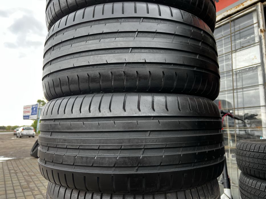 Шини 245/40/19 21 рік‼️бу літо‼️Nokian Комплект; Резина R19 склад