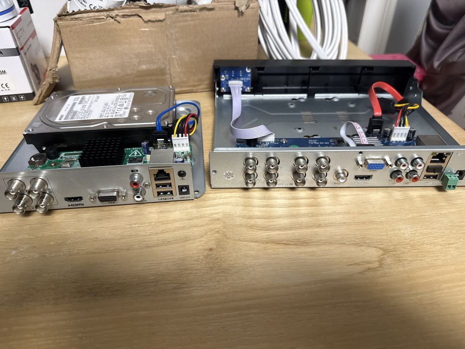 monitoring 4 i 8 kamer