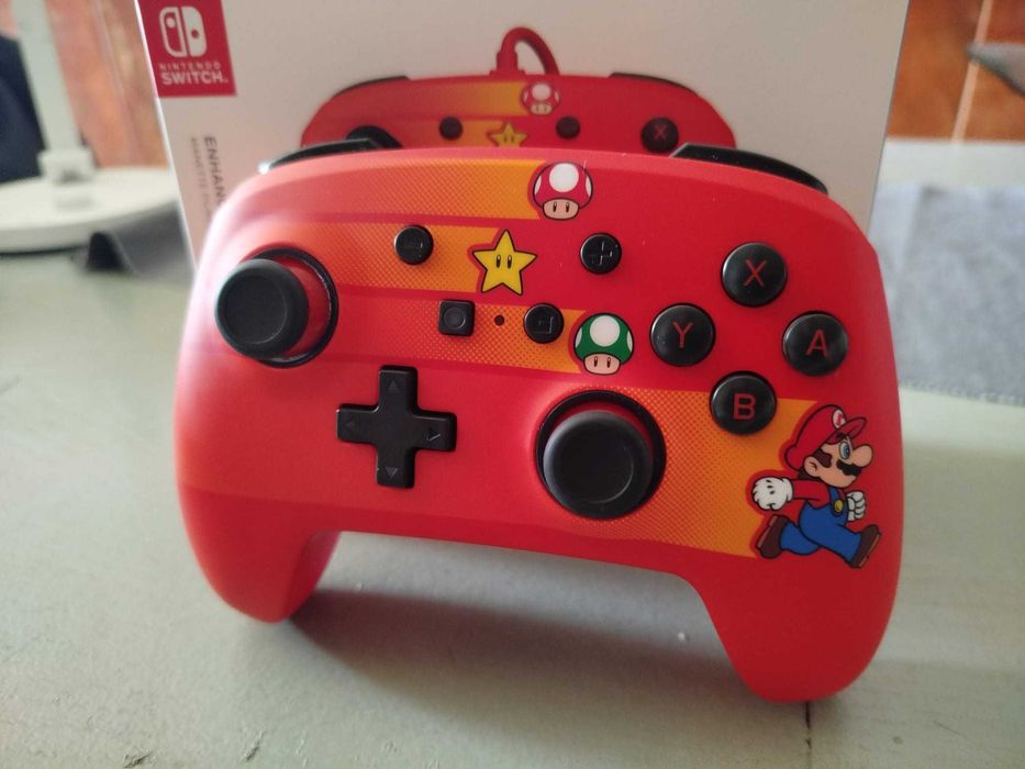 Comando para Nintendo Switch Super Mario