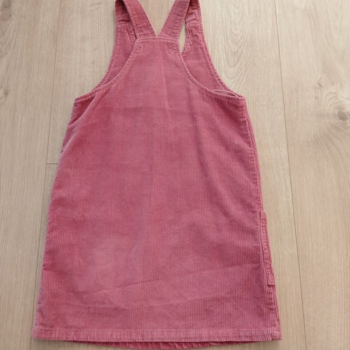Sukienka na szelkach sztruks, r. 140