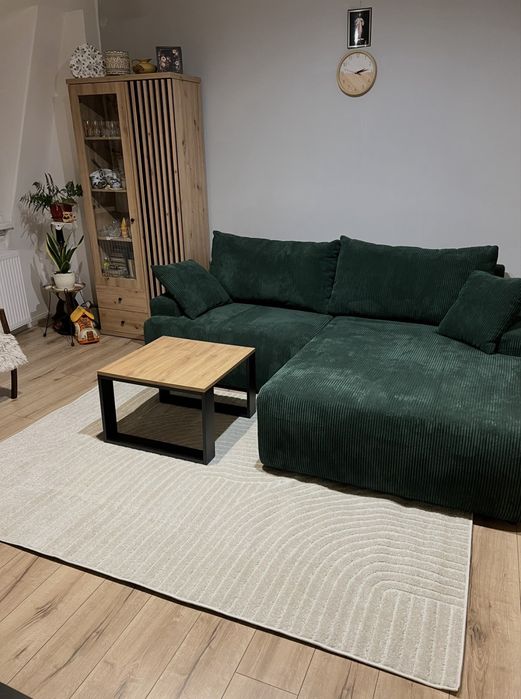 Narożnik butelkowa zieleń niska cena