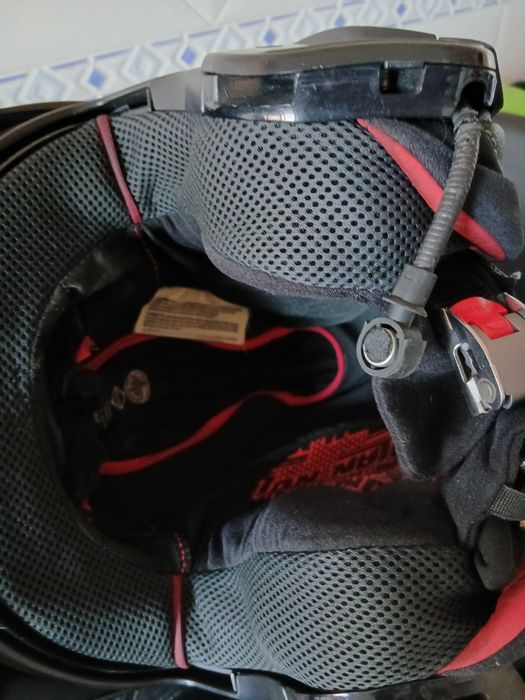 Capacete Nolan para mota