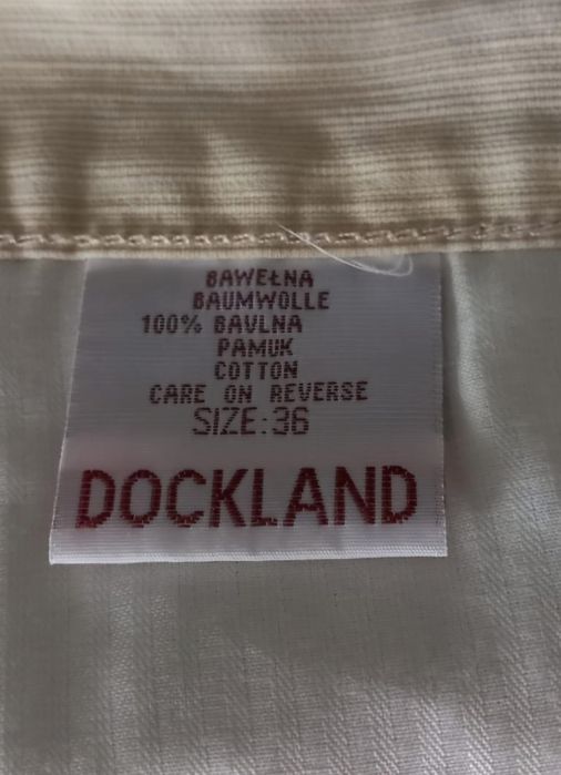 Kremowe szorty męskie, nowe z metką, Dockland,r.XL