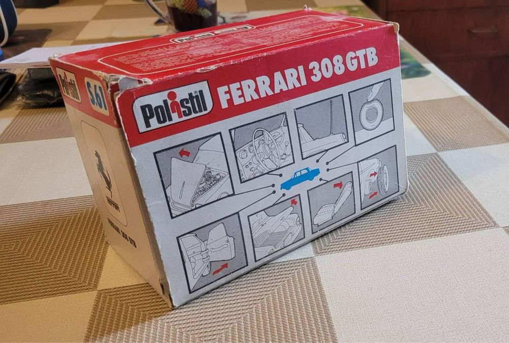 Polistil Ferrari 308 GTB Skala 1:25