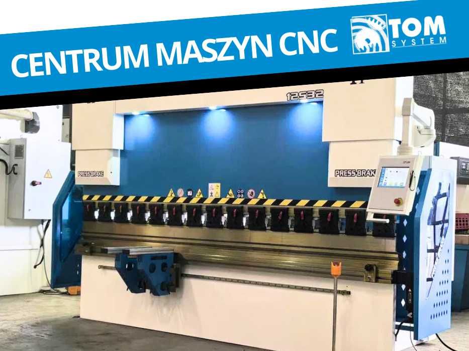 Prasa krawędziowa CNC 125T 3200mm MAX wyposażona - TOMSystem