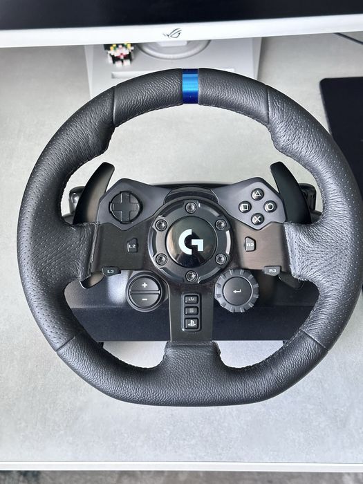 Logitech g923 PS/PC, кермо та педалі