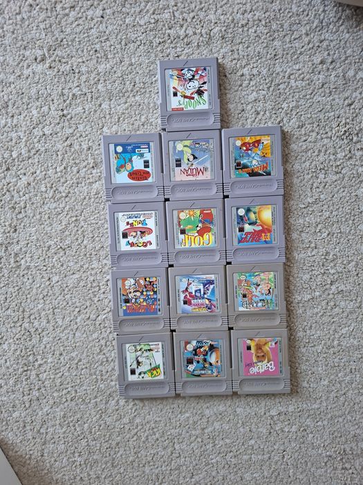 Jogos Gameboy Game Boy Color (v. preços unidade)