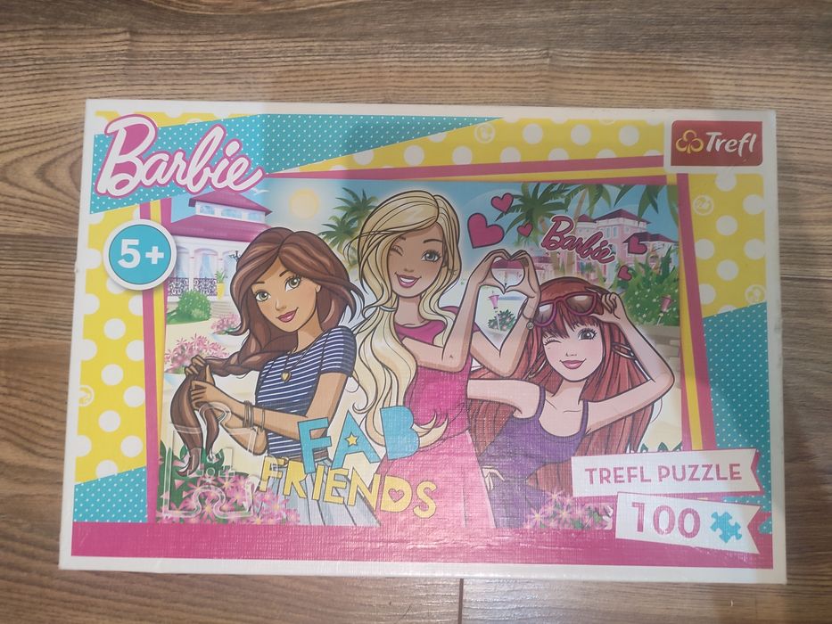 Puzzle Barbie 100 elementów