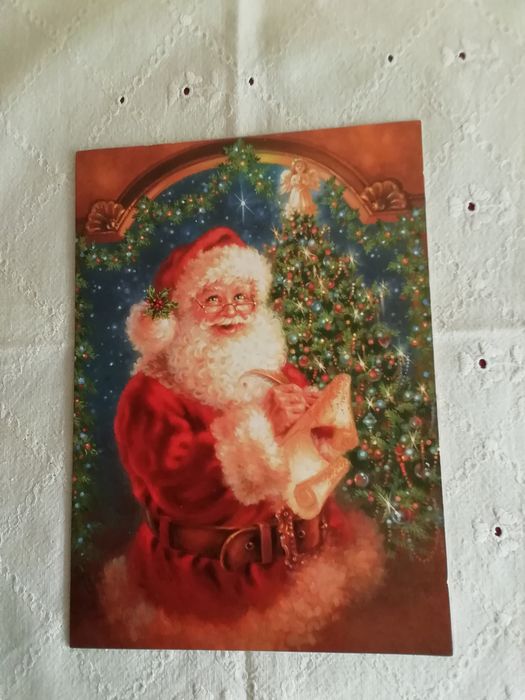 Postal Pai Natal de Dona Galsinger
