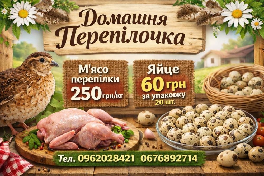 М'ясо перепелине
