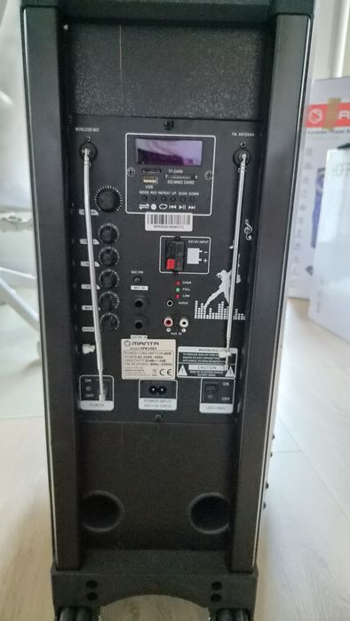 Głośnik Manta Karaoke Power Audio SPK5003 GHUL