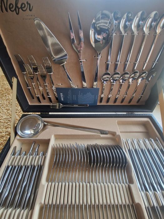 Faqueiro NEFER – Elegância Intemporal, Novo