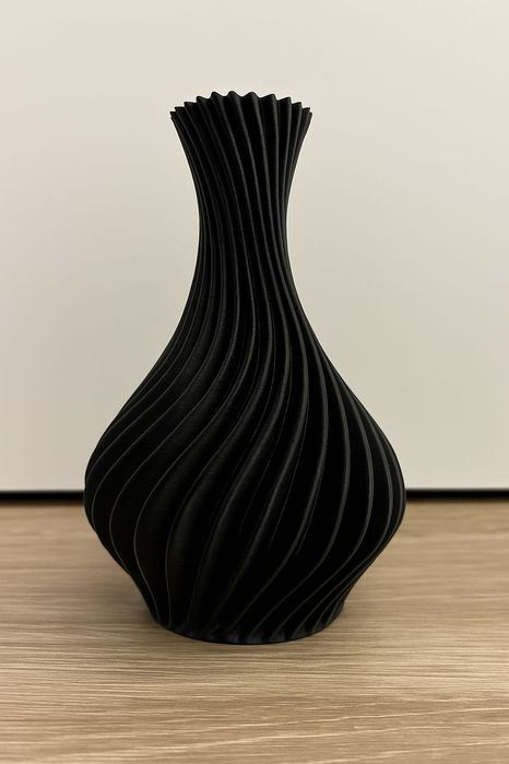 Vaso em espiral minimalista- 15cm