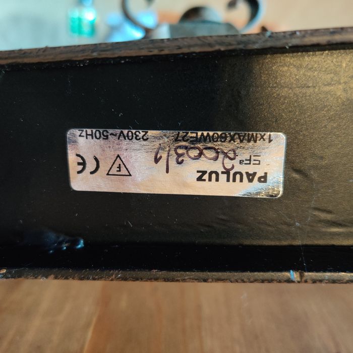 Aplique de parede rústico