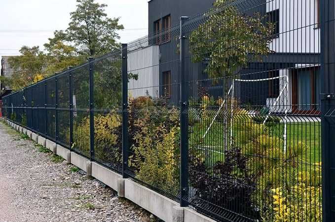 Ogrodzenie panelowe podmurówka montaż panele ogrodzeniowe brama oc+ral