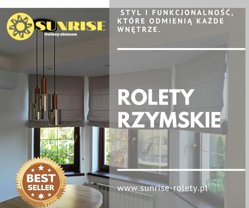 Rolety, Plisy, Żaluzje, Moskitiery-krótkie terminy,konkurencyjne ceny