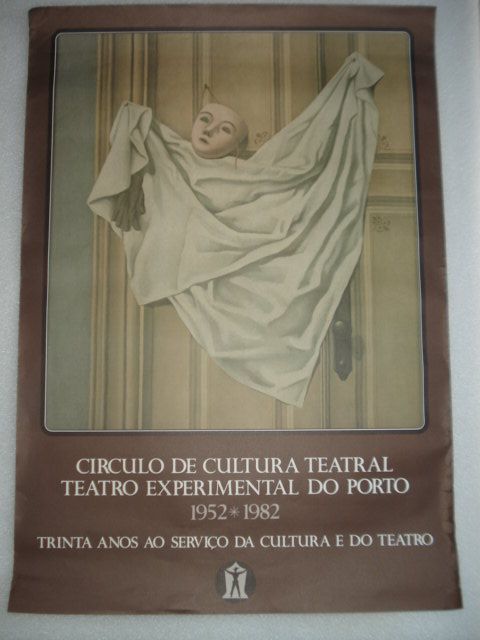 Former Poster of Círculo de Cultura Teatral / Teatro Experimental do Porto