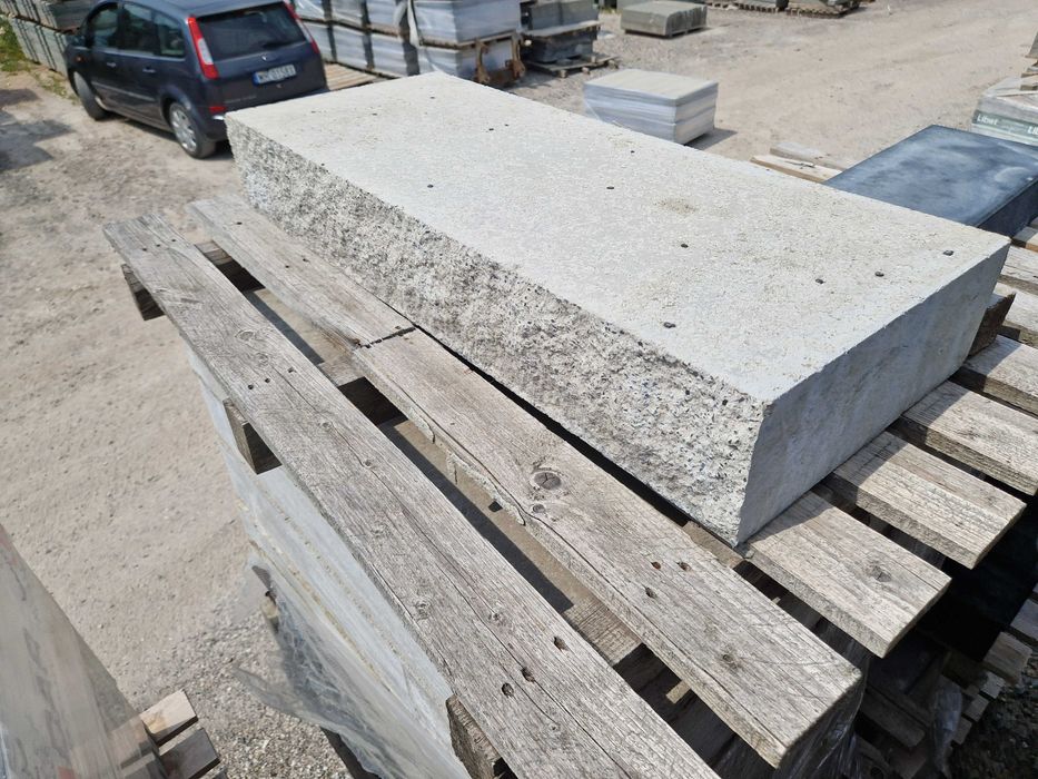Stopień Schodowy Betonowy Split 100x40x15 Popielaty Libet Okazja