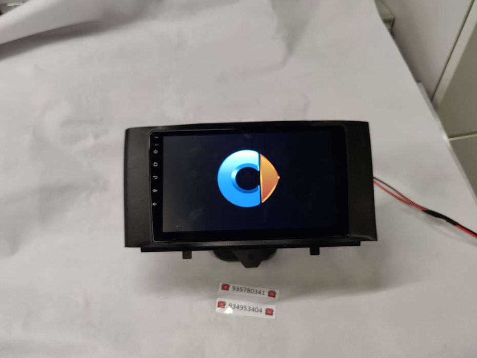 Radio 2 DIN Android para Smart Fortwo - Smart 2 - Novo Garantia