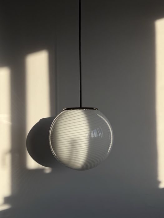 Lampa wisząca kula MURANO spirala