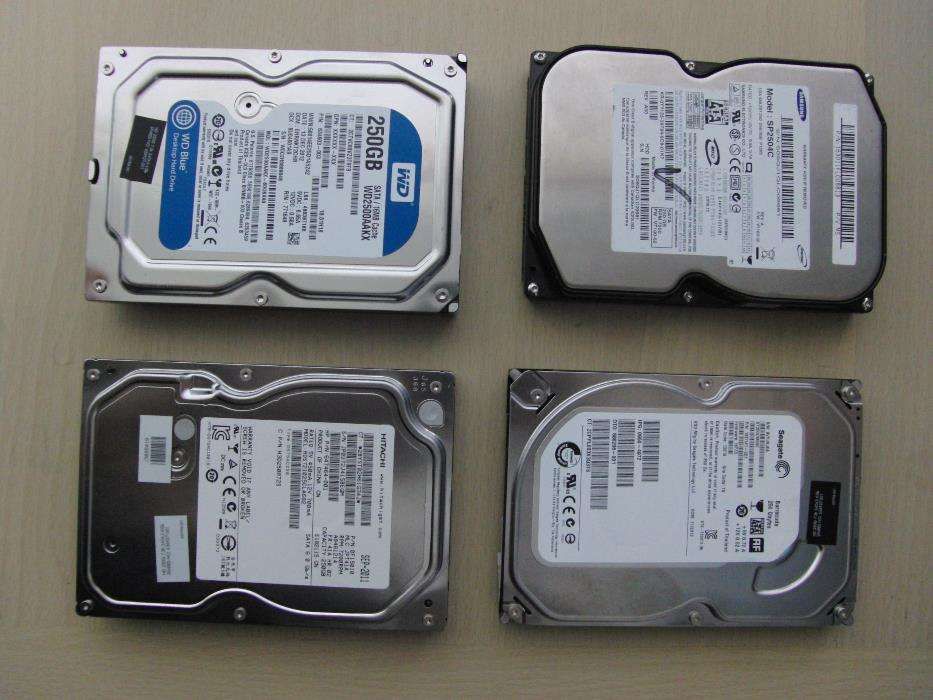 Discos SATA 250GB 3.5 Polegadas - Várias Marcas64585335162625121