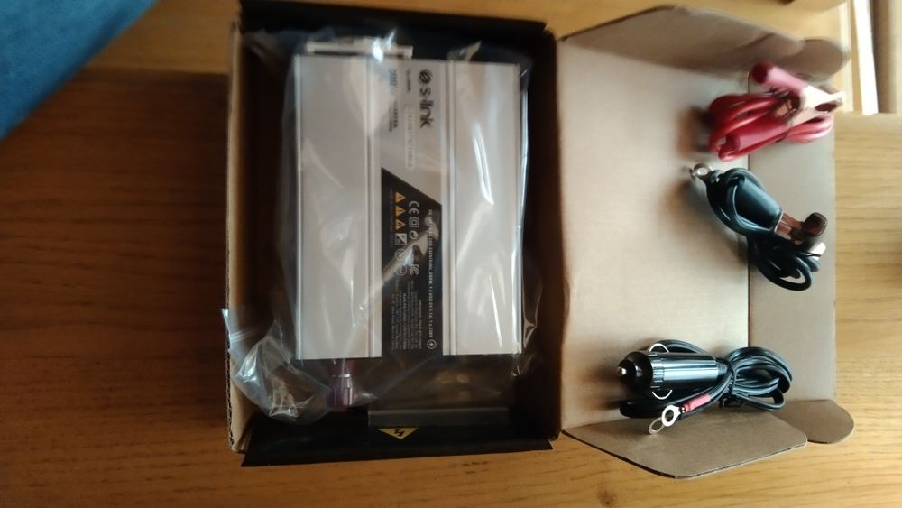 Продам инвертор S-LINK 12/220, 200W 500 W 1500W для котлов и насосов.