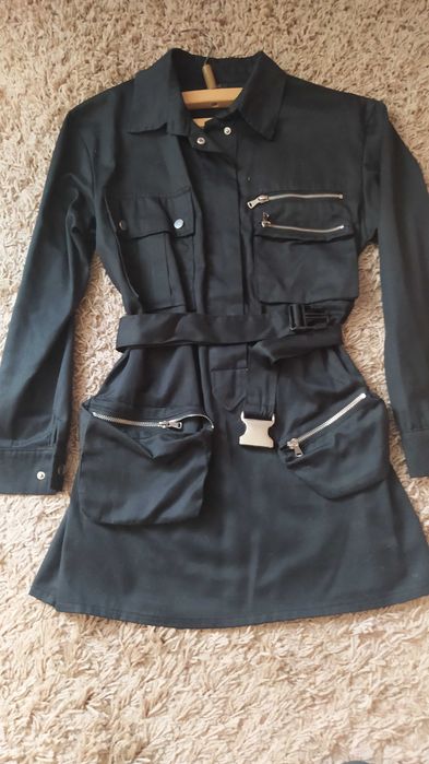 Чорне міні плаття