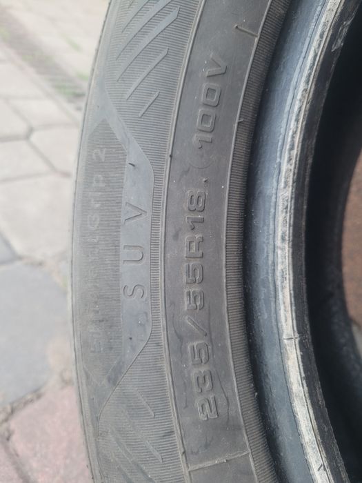 Komplet Opon Goodyear Efficientgrip2 SUV 235/55 R18 100V XL - BEZ NAPRAW  LATO