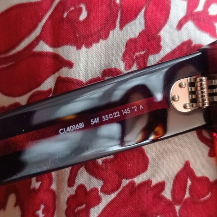 Brązowe okulary przeciwsłoneczne Celine Paris