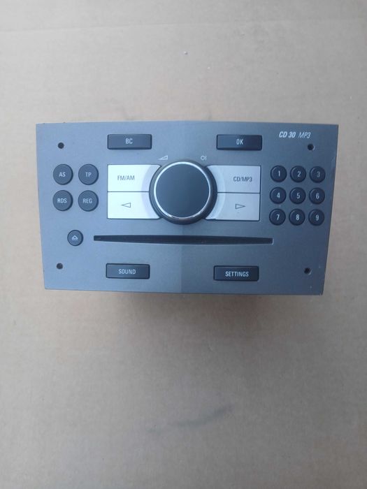 Radio fabryczne CD30 MP3 Opel Astra H Zafira B grafitowe Delphi Grundig UCH AE GM 13251056