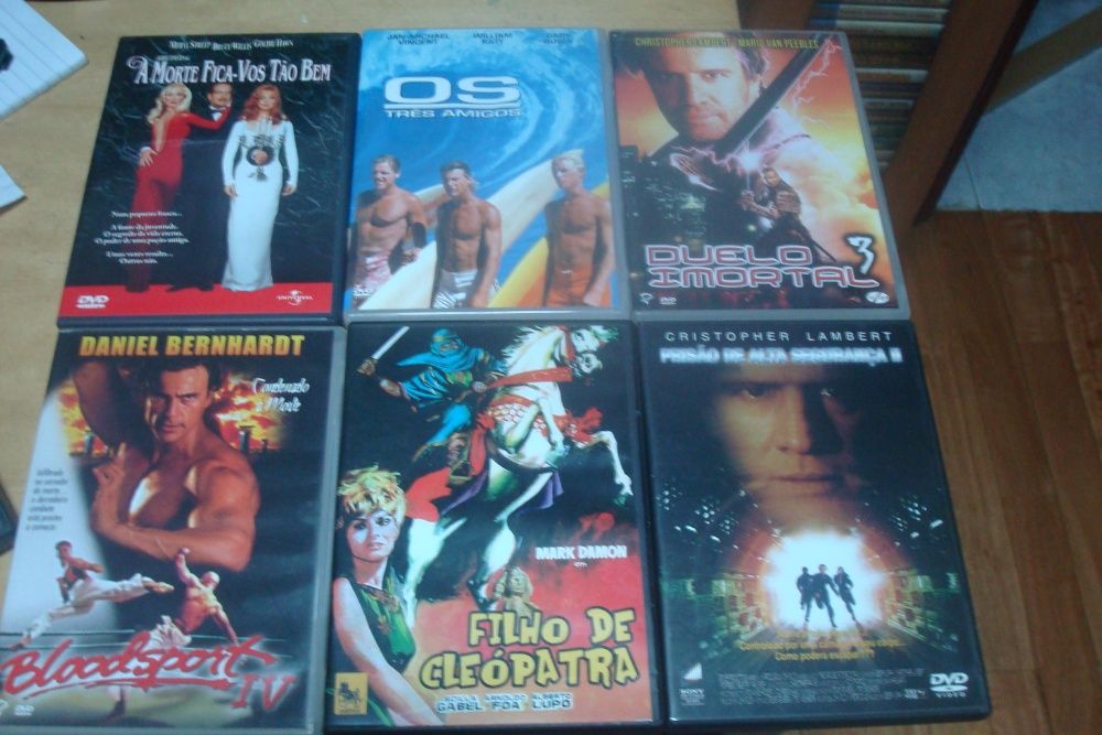 lote 17 dvds raros parte 12