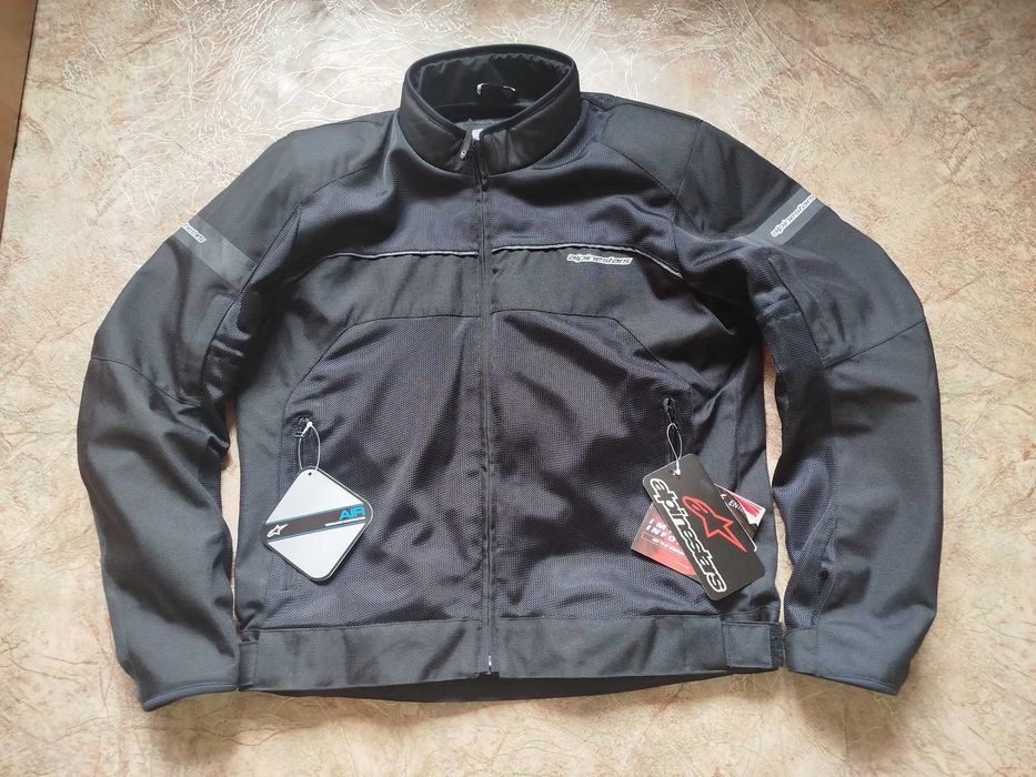 Мотокуртка текстильна літня сіточка Alpinestars з захистом S,M,XL