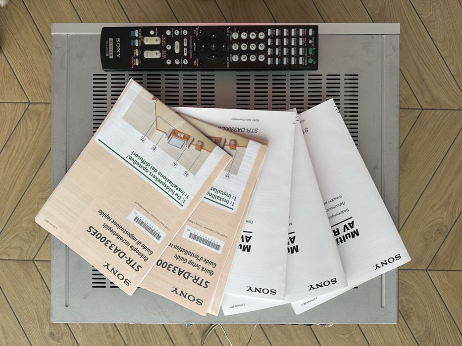 Amplituner kina SONY STR DA—3300ES_120W. WARTO!