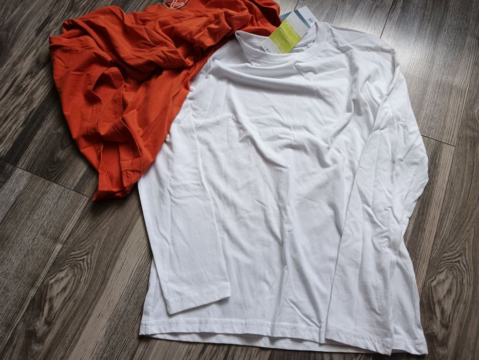 2 bluzki chłopięce r. 158/164 długi rękaw