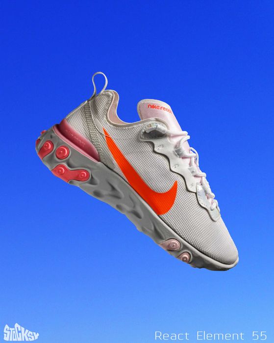 РОЗПРОДАЖ! Жіночі кросівки Nike Air Max React Element 55. Оригінал. Розмір 36 - 22.5 см