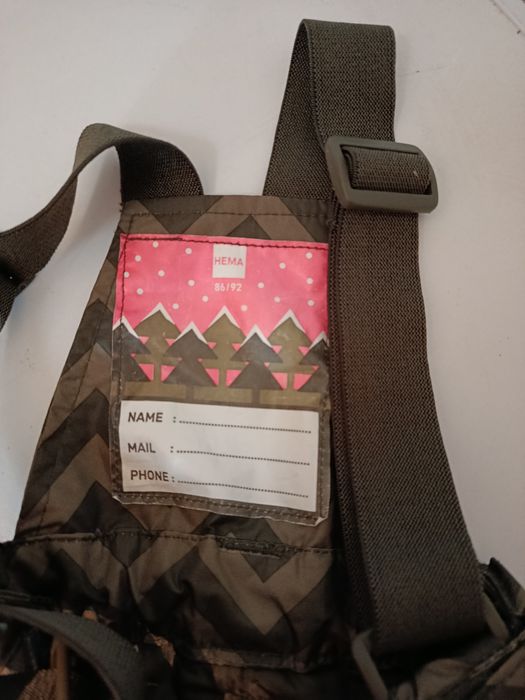 Calças neve criança