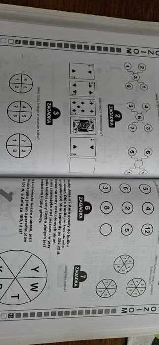 A4 500 łamigłówek logicznych zagadek, NOWY