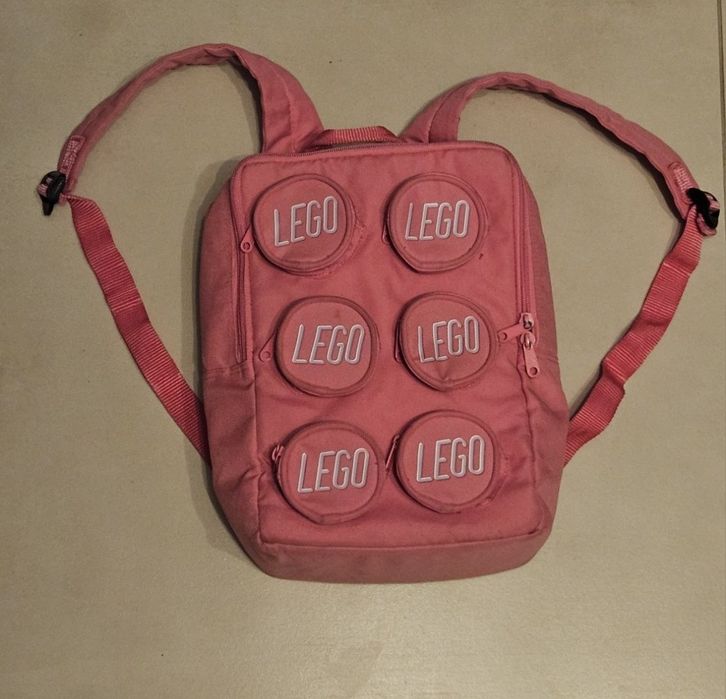 Różowy plecak Lego