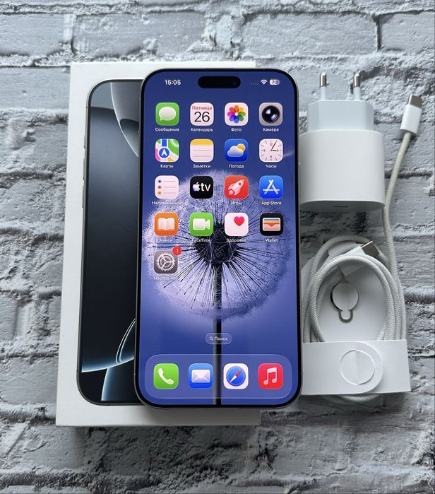 iPhone 16 Pro Max 256GB Silver Neverlock