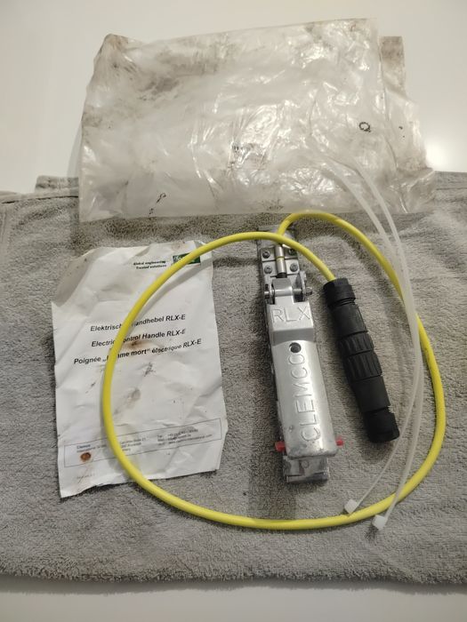 Klamka zaworu sterująca piaskarkę RLX Clempco