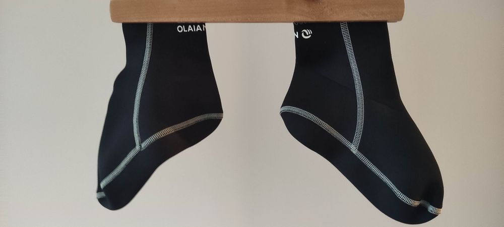 Meias pés de pato neoprene +  T-shirt licra (S) UV50