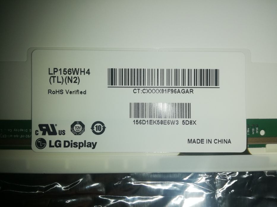 Display para portáteis 15,6" NOVO