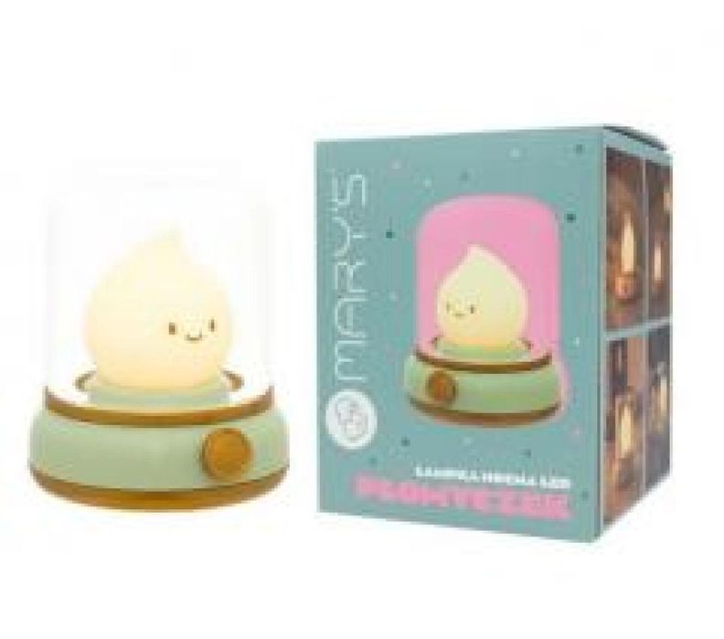 Lampka nocna LED płomyczek zielony Mary's Rok wydania: 2024, oprawa: