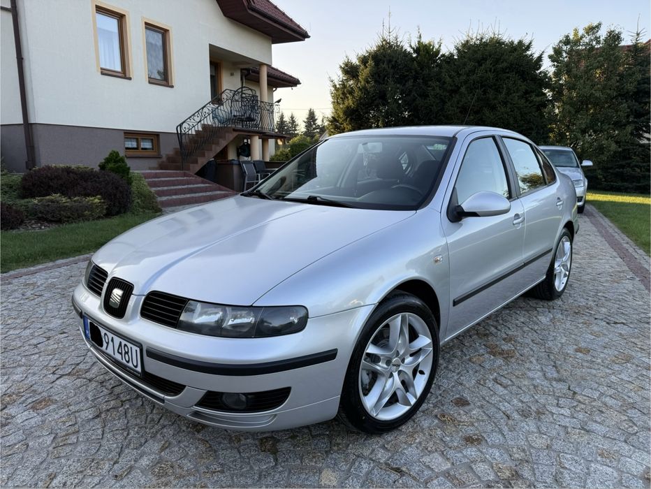 Seat Toledo 1.9TDI ASV 110Koni (Zwykła Pompa) 2004Rok 242Tyś Przebiegu Mega Wyposażone ALU17 Nowe Opony Sprawna Klima HAK